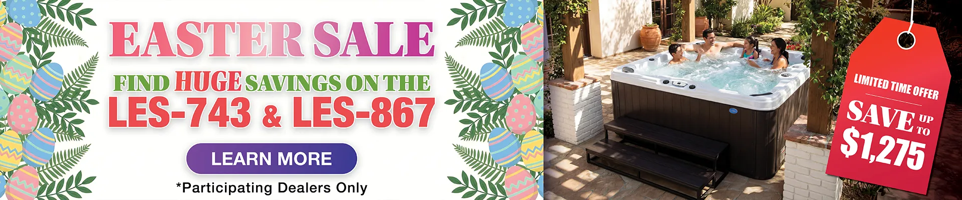 Calspas hot tub being used in a family setting - Columbia